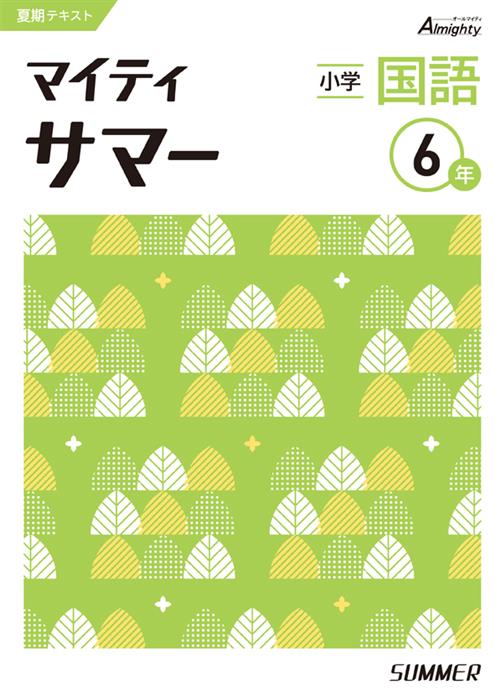 マイティサマー 小６ 算数 | 塾まるごとネット