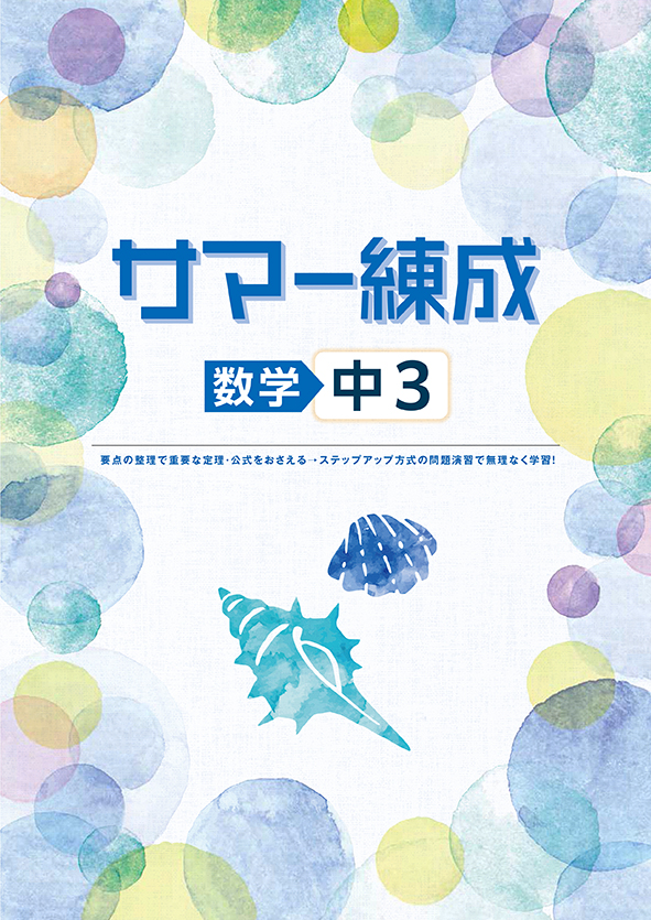 指導書 サマー練成 中３ 数学