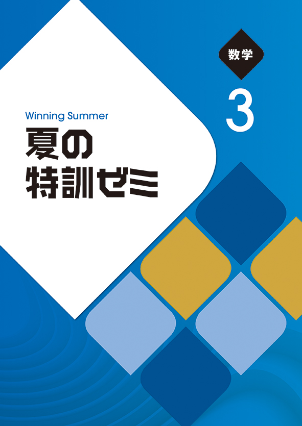 夏の特訓ゼミ 中３ 数学