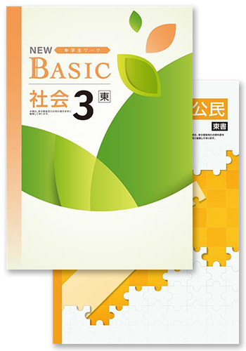 NEW BASIC + 定期テスト対策問題集 中３ 社会