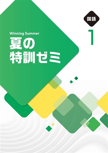 【未発刊】夏の特訓ゼミ 中１ 国語