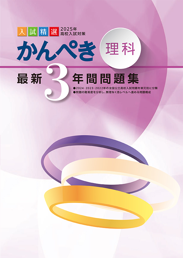 かんぺき最新３年間問題集 2025年度受験用 数学 | 塾まるごとネット