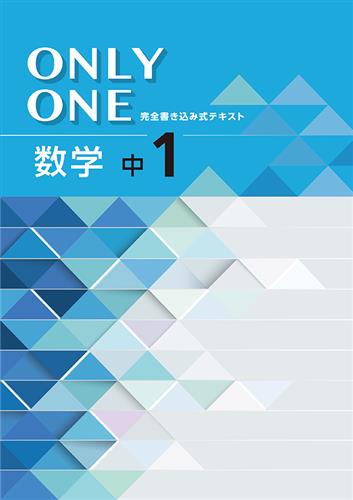 ONLY ONE 中１ 数学