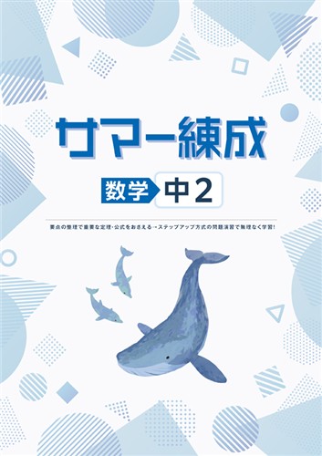 指導書 サマー練成 中２ 数学