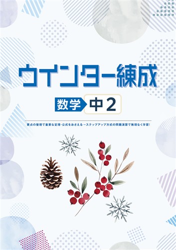 指導書 ウインター練成 中２ 数学