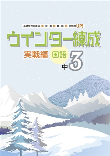 ウインター練成 実戦編 中３ 国語